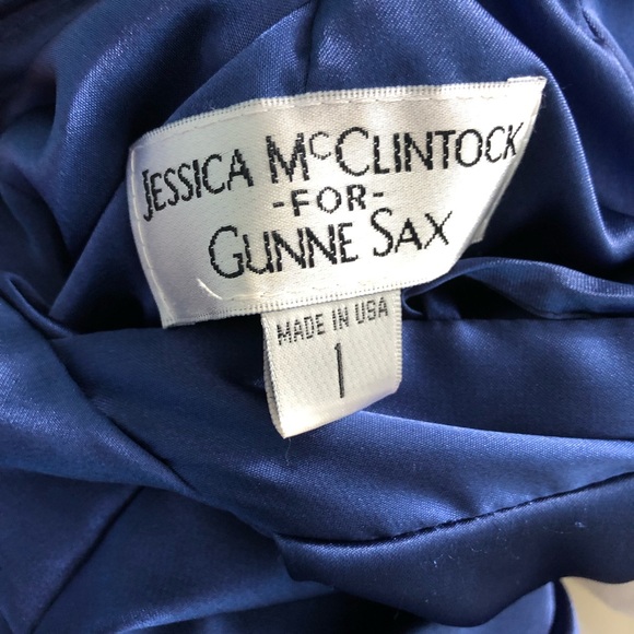 Blue Formal/Prom High Low Dress, Blue, 1 - Picture 6 of 8